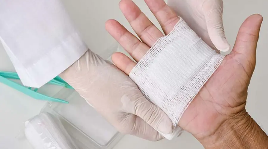 درمان زخم در منزل