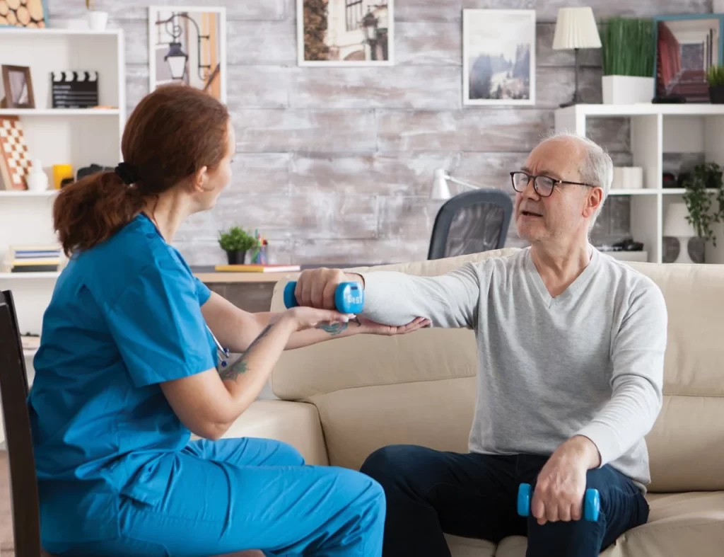 انواع فیزیوتراپی در منزل